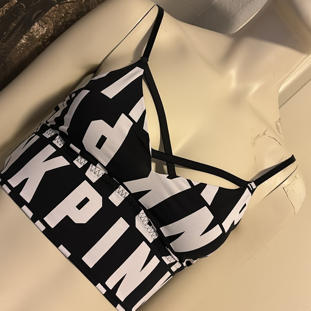 PINK logo bralette